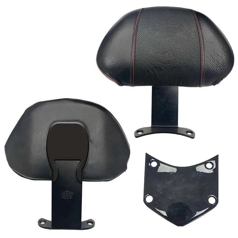 Honda PCX 2021-2023 Uyumlu Kırmızı Desen Sissy Bar - MotoWing
