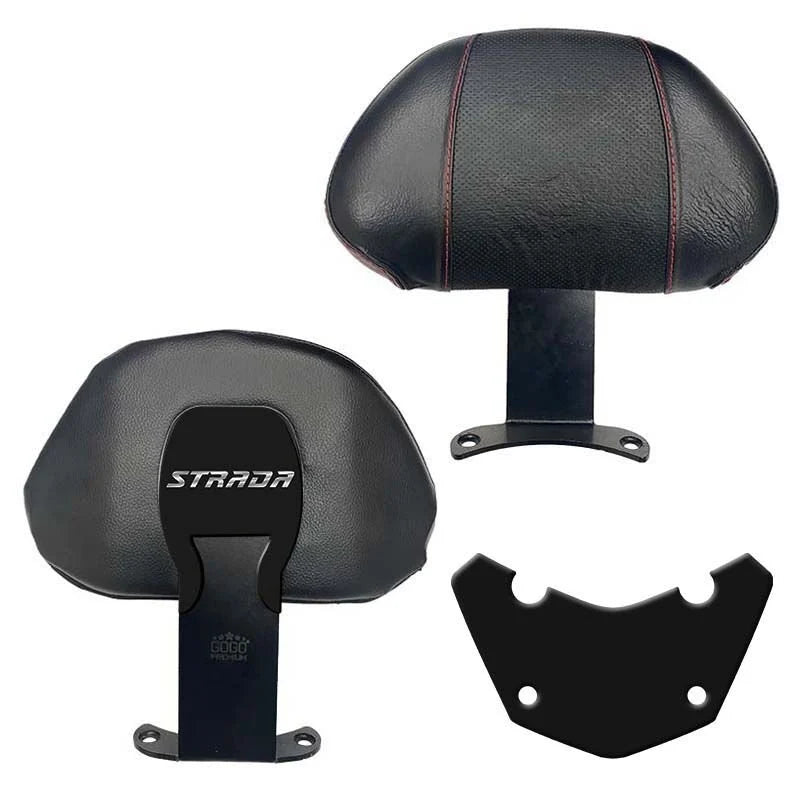 Mondial Strada 125 2022-2024 Uyumlu Kırmızı Desen Sissy Bar - MotoWing