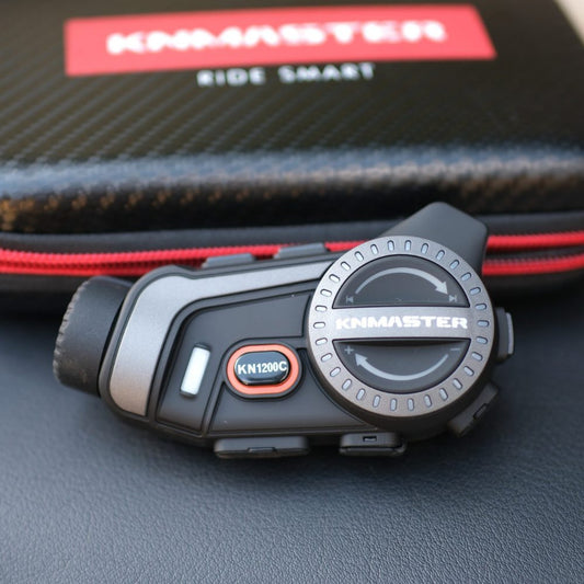 Knmaster KN1200C PRO Kameralı Motosiklet İnterkom - MotoWing