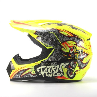 Motosiklet ve Dağ Bisikleti Çok Amaçlı Kask - MotoWing