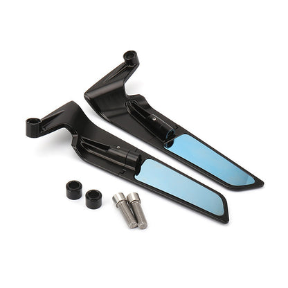 Motosiklet Universal Gidon Aynası Mavi Lens - MotoWing