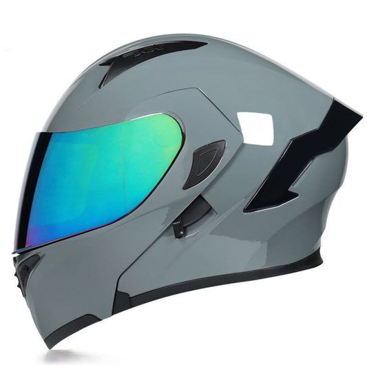 Yarım Yüz Kış Motosiklet Kaskı Lokomotif - MotoWing