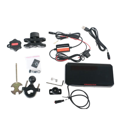 KNMASTER MOTOPLAY 1000 – 6.25” Kablosuz CarPlay & Android Auto Destekli Motosiklet Multimedya Ekranı