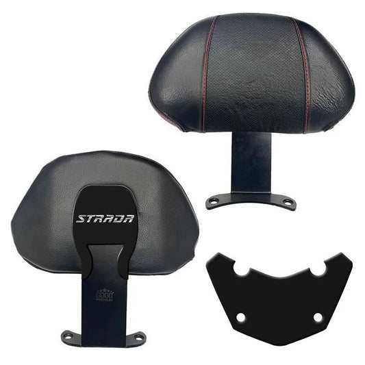 Mondial Strada 125 2022-2024 Uyumlu Kırmızı Desen Sissy Bar - MotoWing