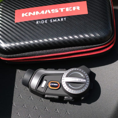 KNMASTER KN1600C PRO Kameralı Motosiklet Kask Bluetooth İntercom Kulaklık Seti
